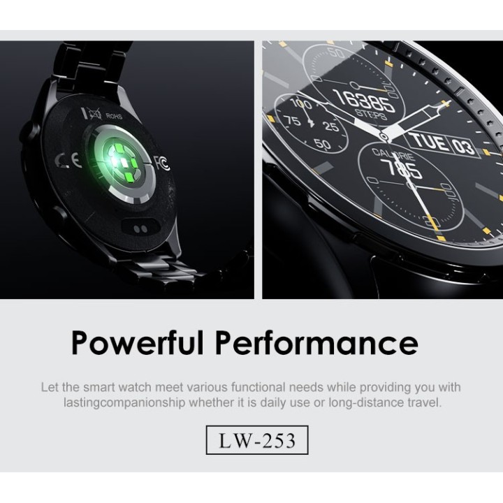 Smartwatch Lenyes LW-253 Negro – Monitor de Salud SpO2