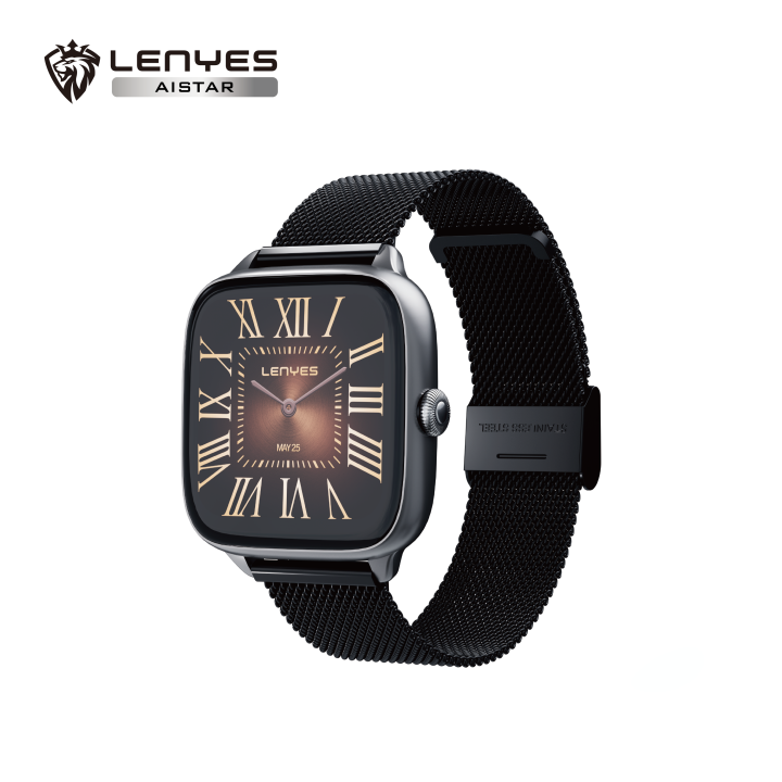 Reloj inteligente Lenyes AISTAR Negro – AI Smartwatch