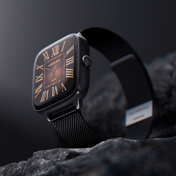 Reloj inteligente Lenyes AISTAR Negro – AI Smartwatch