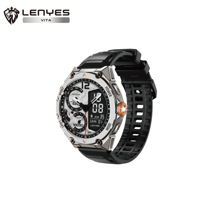 Reloj inteligente Lenyes VITA Negro – Titanium