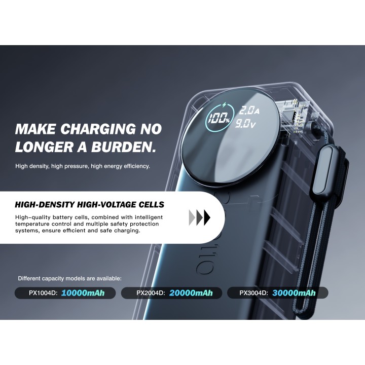 Power Bank Lenyes PX2004D – 20000mAh