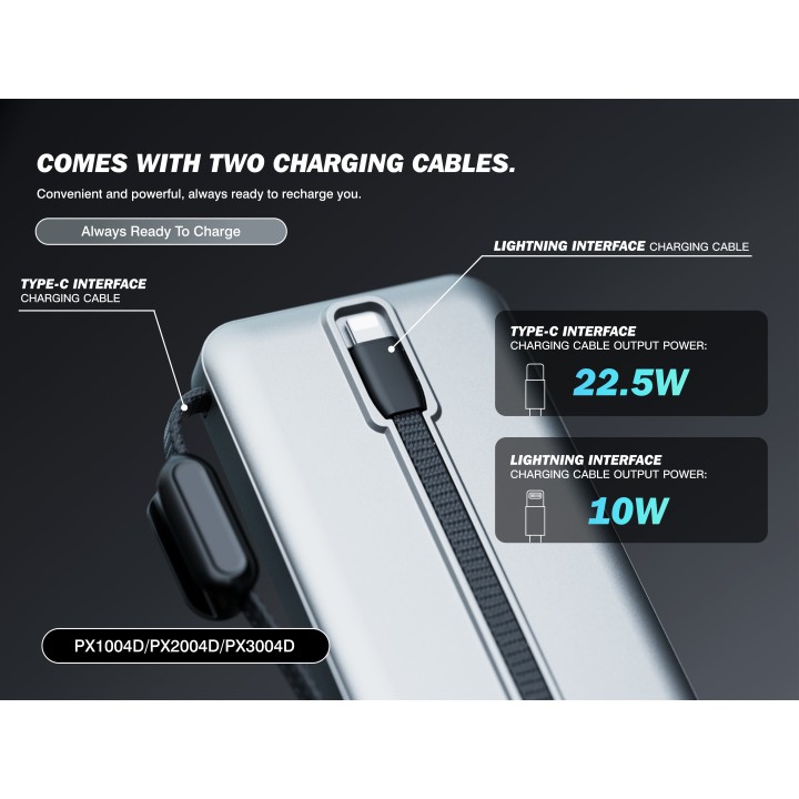 Power Bank Lenyes PX3004D – 30000mAh