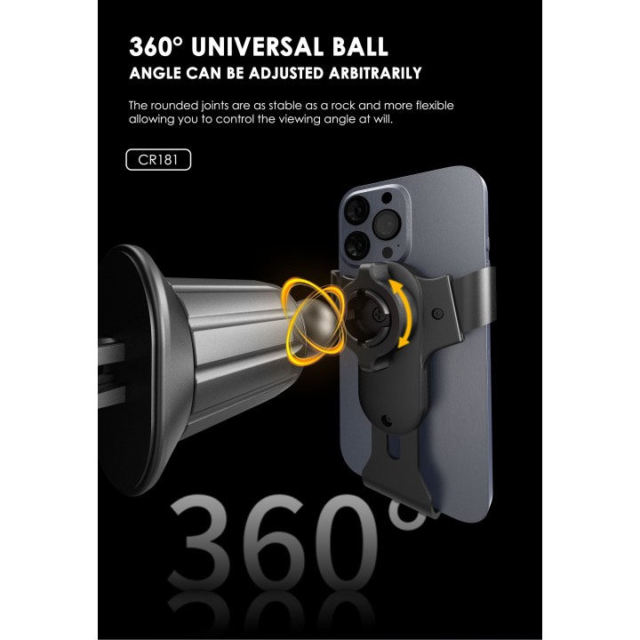 Soporte de Coche Lenyes CR181 – Gravedad Automática para Rejilla