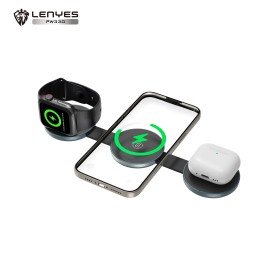 Cargador Inalámbrico Lenyes PW330 – 15W MagSafe Compatible