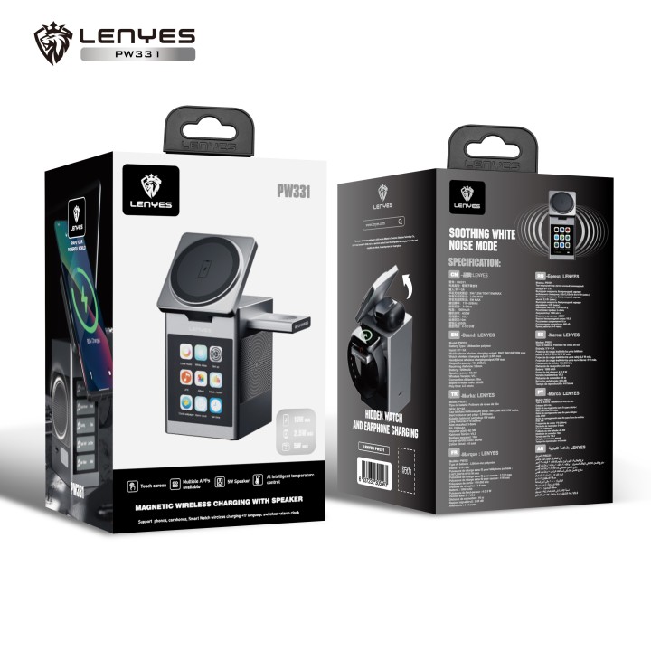 Altavoz Bluetooth Lenyes PW331 – Carga 15W +