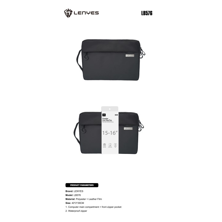 Funda para Portátil Lenyes LB576 – 15-16"