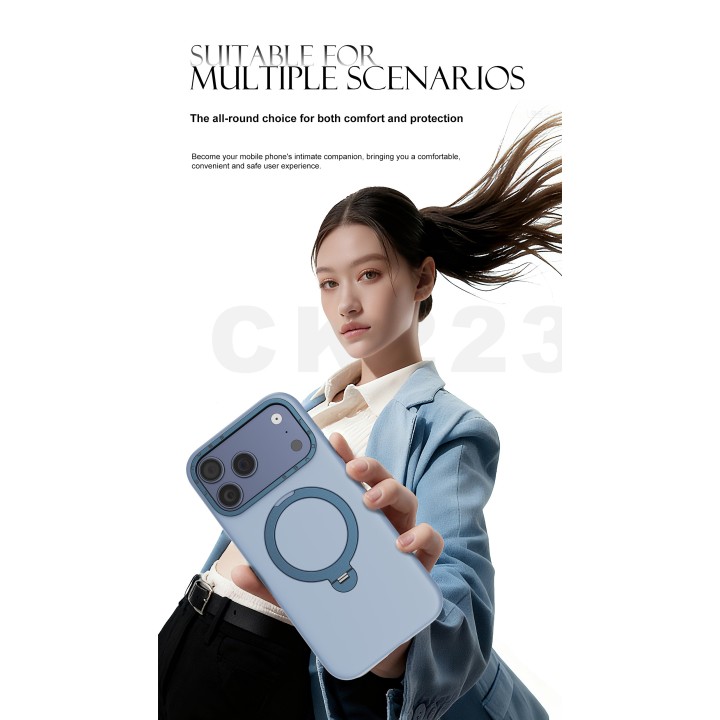 Lenyes CK223 al por Mayor - Funda MagSafe con Soporte 360° | WePhone