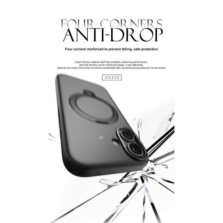 Lenyes CK223 al por Mayor - Funda MagSafe con Soporte 360° | WePhone