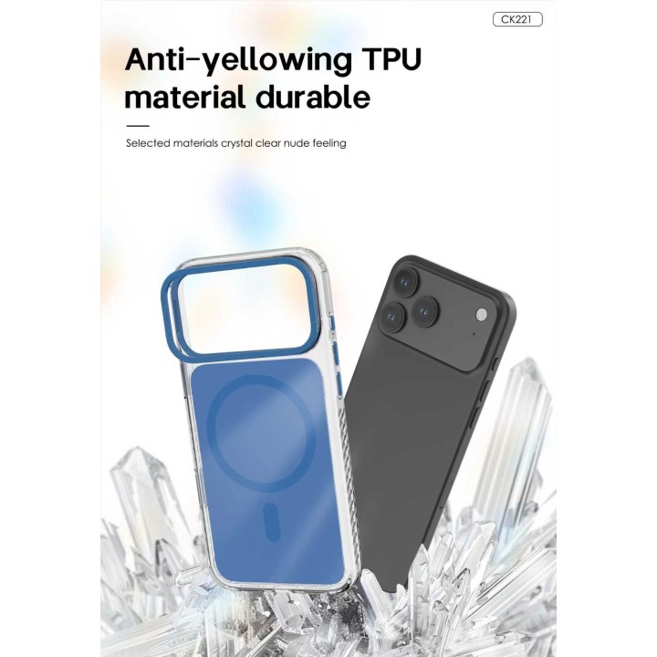 Lenyes CK221 al por Mayor - Funda Transparente con Soporte Cámara | WePhone