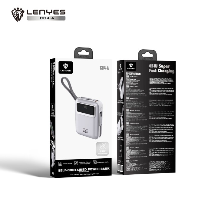 Power Bank Lenyes C04-A – 10000mAh