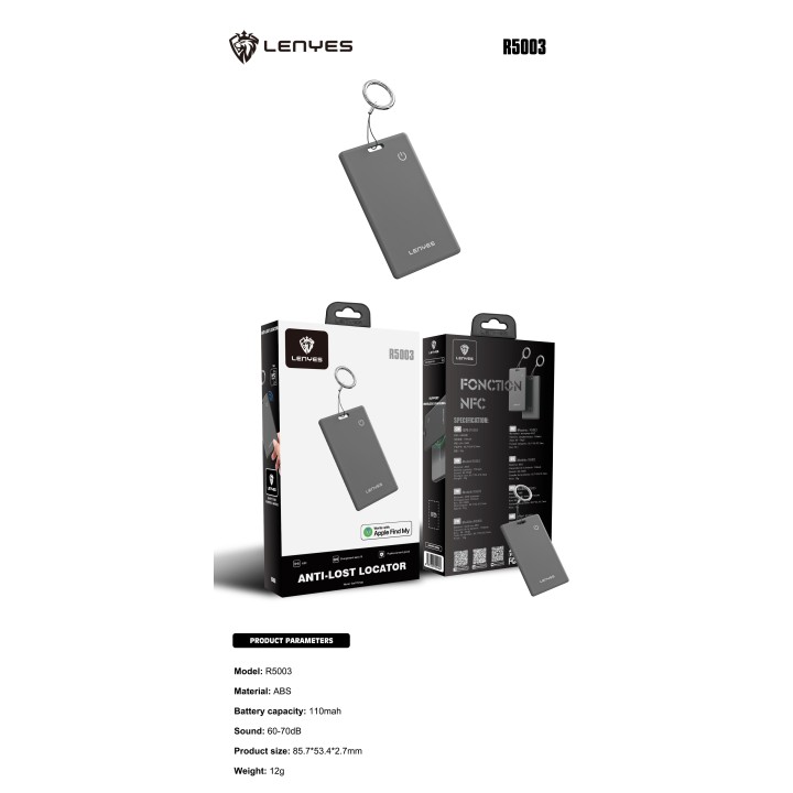 Localizador Lenyes R5003 – Rastreador GPS Inteligente compatible