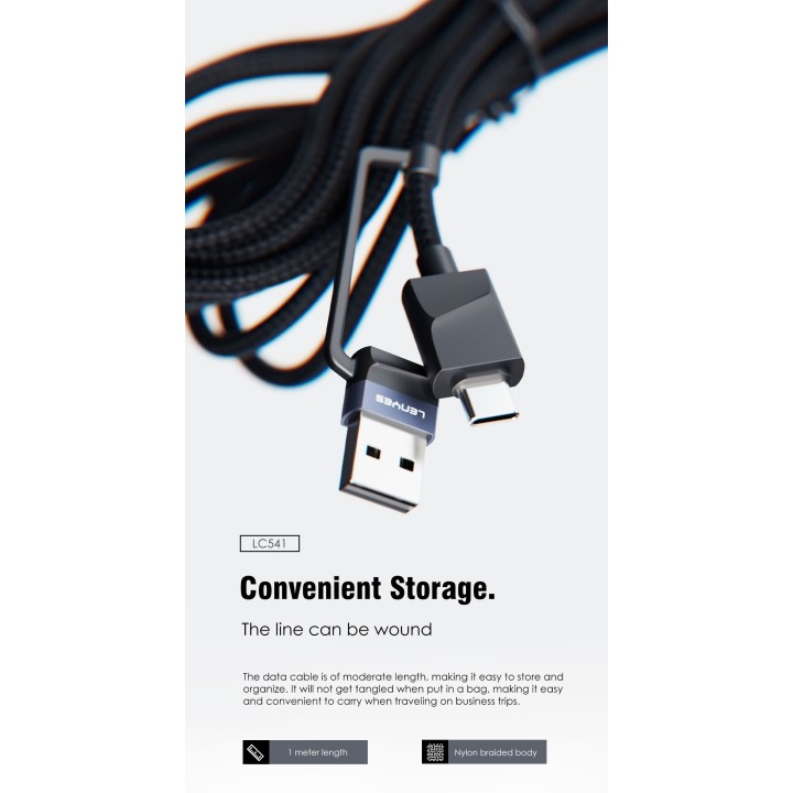Cable Lenyes LC541 – Multi-Carga 60W