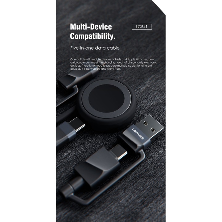 Cable Lenyes LC541 – Multi-Carga 60W
