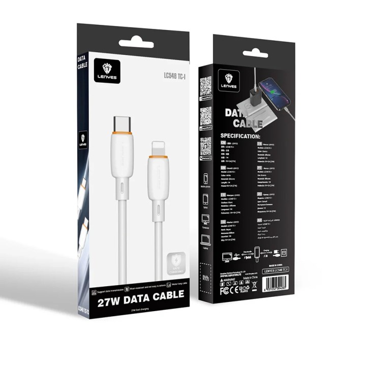 Cable Lenyes LC548TipoC-Lightning – USB-C a Lightning LC548TC-i