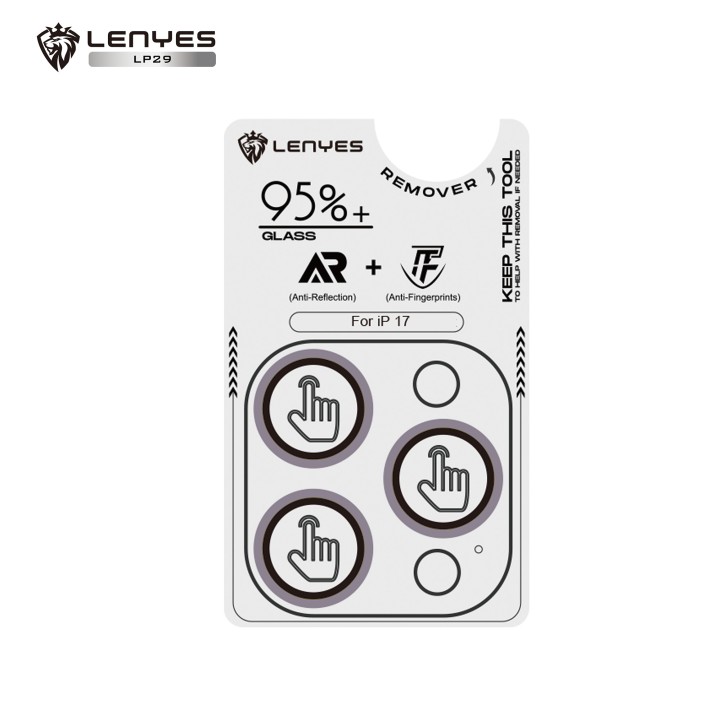 Protector de lente Lenyes LP29 – para iPhone 16/iPhone 16 Plus