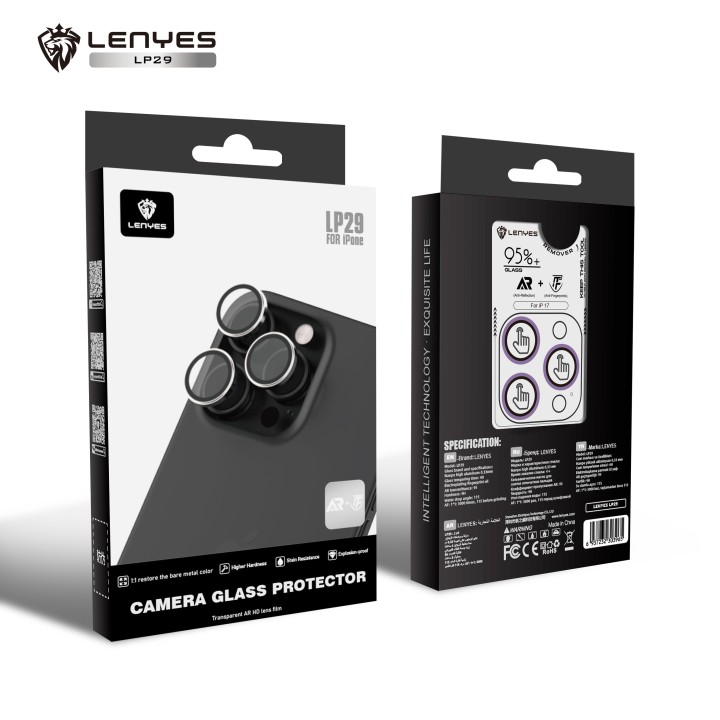 Protector de lente Lenyes LP29 – para iPhone 16/iPhone 16 Plus