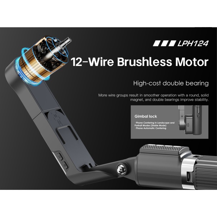 Estabilizador Gimbal Lenyes LPH124 – Inteligente