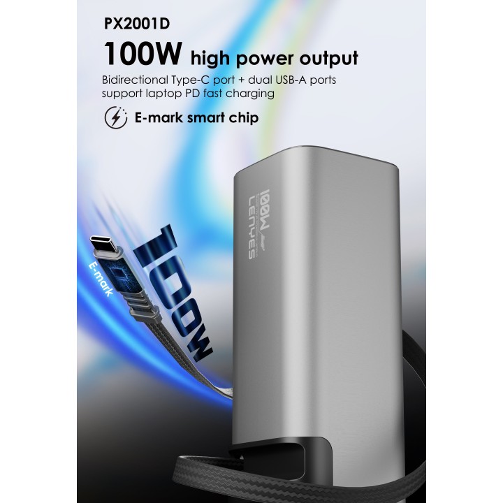 Power Bank Lenyes PX2001D – 20000mAh