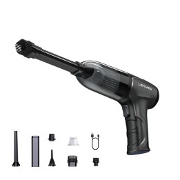 Lenyes LCV201 4-in-1 Car Vacuum Cleaner | 5000PA | 4000mAh battery | Blower and Inflator Function | High Precision Motor