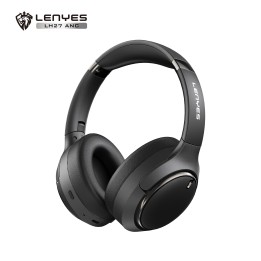 Lenyes LH27 ANC Wireless Headphones | Active Noise Cancellation (35dB) | Bluetooth 5.4 | Autonomy 31H | Premium PU Leather
