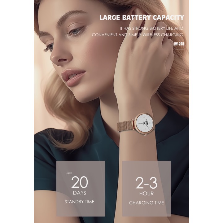 Reloj inteligente Lenyes LW-245 – Smartwatch VICTORIA