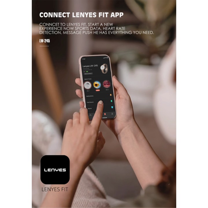 Reloj inteligente Lenyes LW-245 – Smartwatch VICTORIA