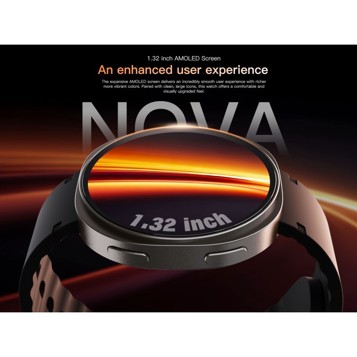 Reloj inteligente Lenyes Nova Negro – Ultradelgado 7.9mm