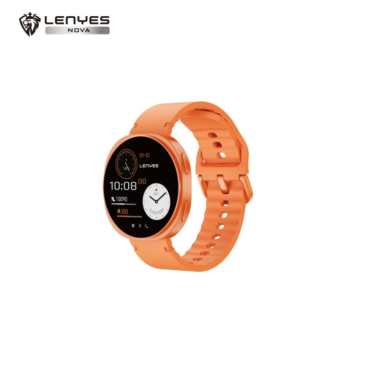 Reloj inteligente Lenyes Nova Naranja – Ultradelgado 7.9mm