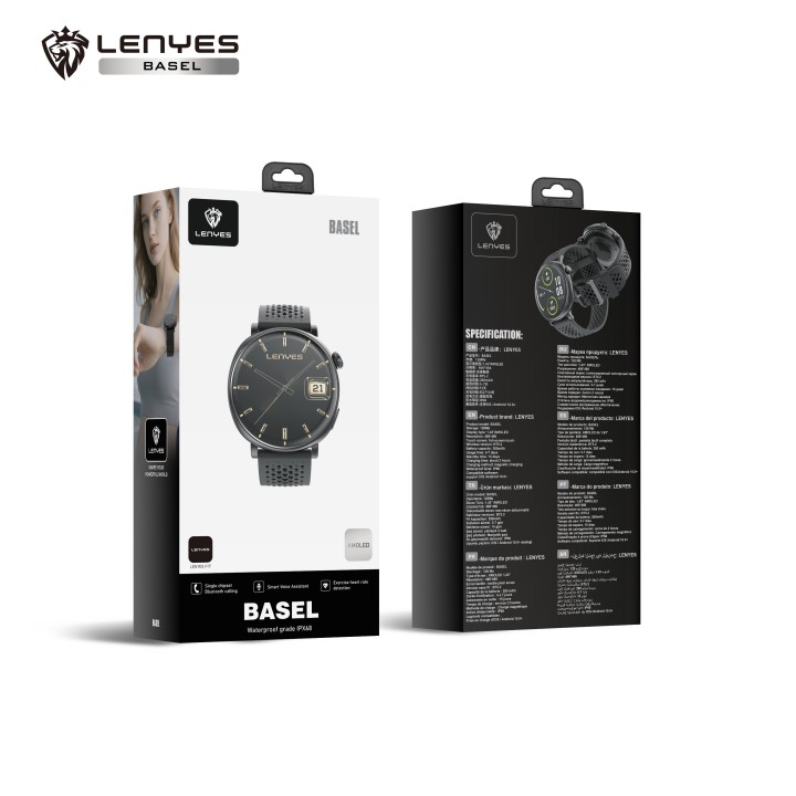 Reloj inteligente Lenyes Basel – Llamadas Bluetooth