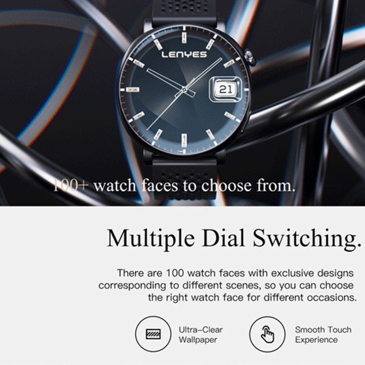 Reloj inteligente Lenyes Basel – Llamadas Bluetooth