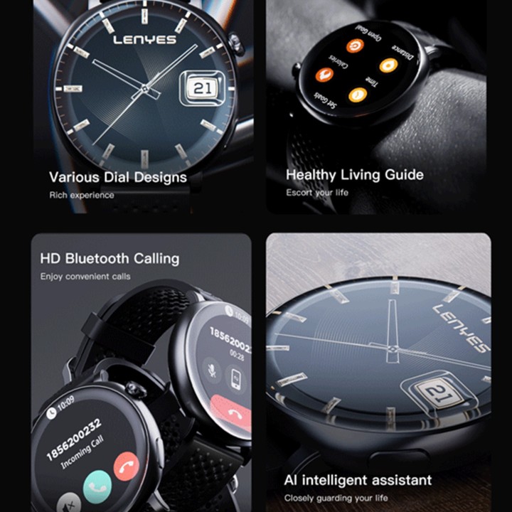 Reloj inteligente Lenyes Basel – Llamadas Bluetooth
