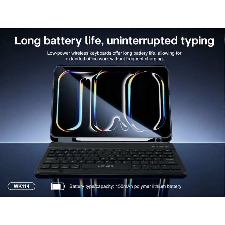 Funda con Teclado Inalámbrico Lenyes WK114 – para Samsung Tab S11 11"