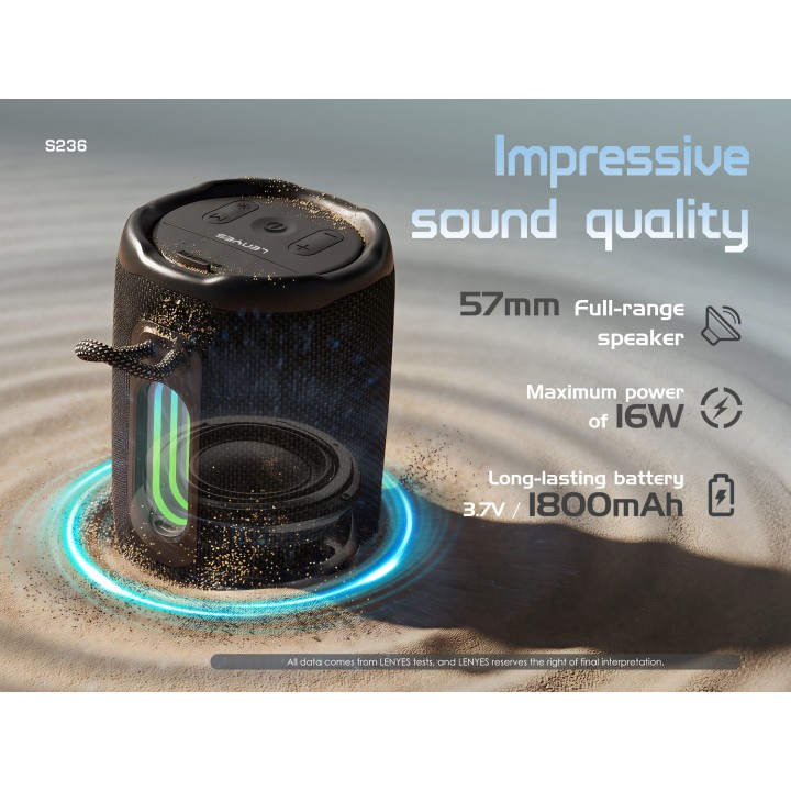 Altavoz Lenyes S236 – 16W Peak