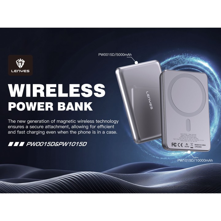 Power Bank Lenyes PW0015D – 5000mAh