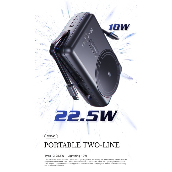 Power Bank Lenyes PX274D – 20000mAh