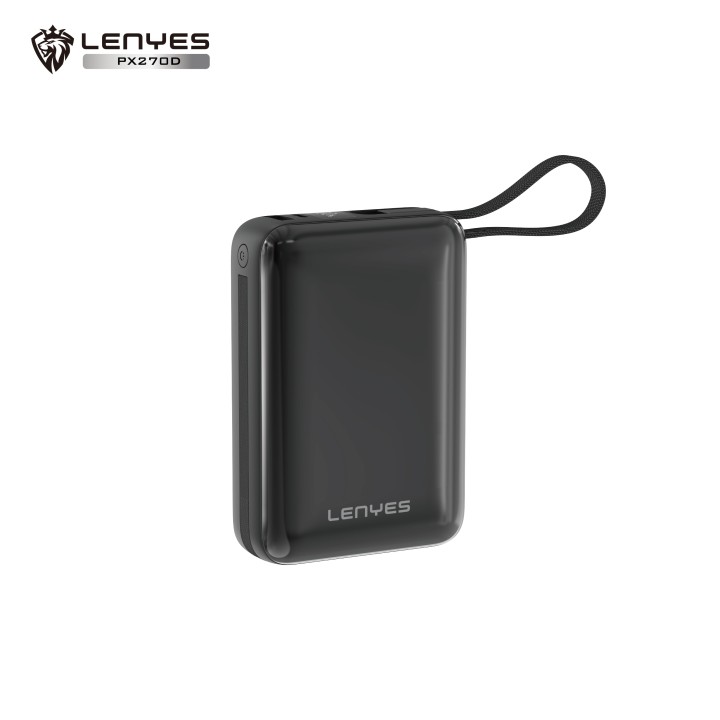 Power Bank Lenyes PX270D d 20000mAh con Cables (Tipo-C + Lightning) y Pantalla Digital LED Mayorista
