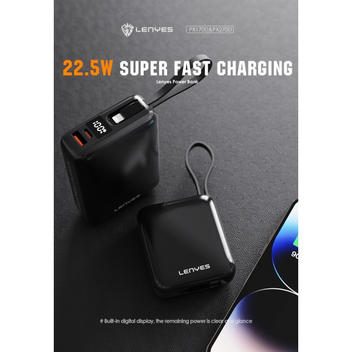 Power Bank Lenyes PX270D – 20000mAh