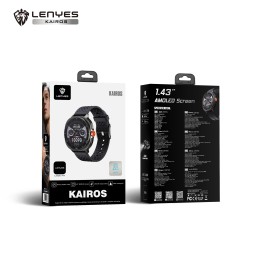 Reloj inteligente Lenyes Kairos Black – Smartwatch GPS KAIROS Negro