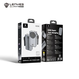 Power Bank Lenyes PX279D – 20000mAh 45W con Cables
