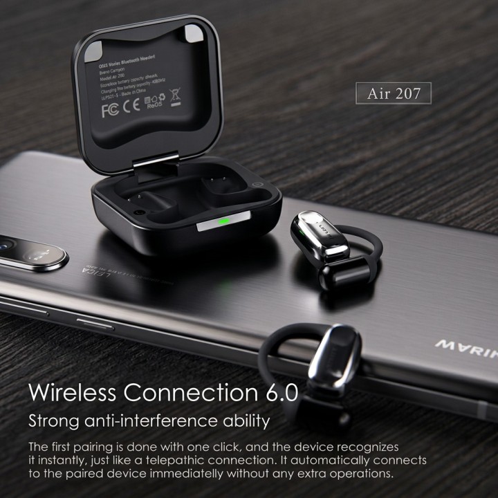Auriculares Inalámbricos Lenyes Air 207 – OWS Negro