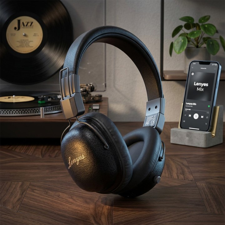 Auriculares de diadema Lenyes LH86 – Inalámbrico Bluetooth Negro