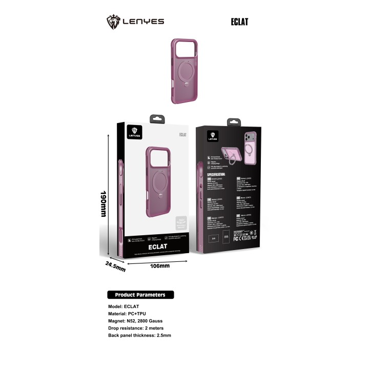 Funda Lenyes 0567 – iPhone 18 Pro