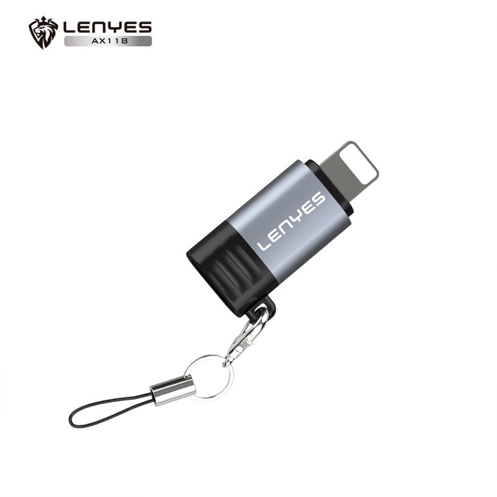 Adaptador OTG Lenyes AX118 – USB Tipo C a Lightning