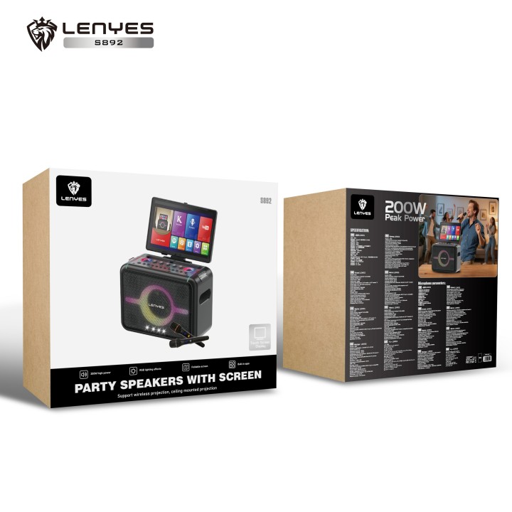 Altavoz para fiestas Lenyes S892 – 300W Peak