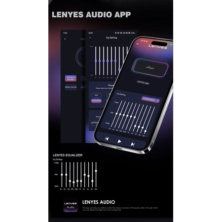 Lenyes S891 al por Mayor - Altavoz Bluetooth 80W Alta Gama | WePhone