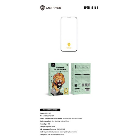Protector de Pantalla Lenyes LP25 al por Mayor - iPhone | WePhone
