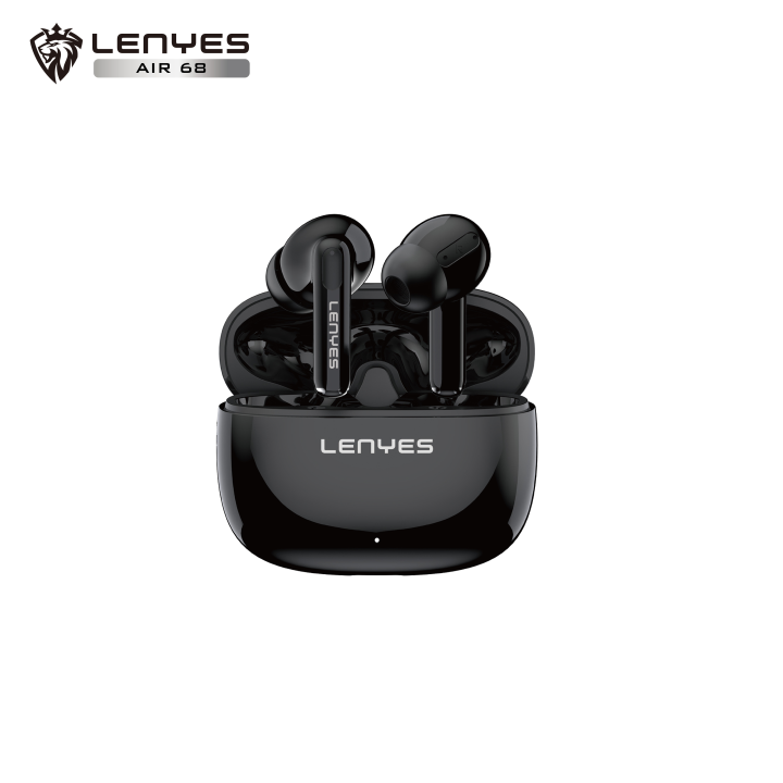 Auriculares TWS Lenyes Air 68 Negro – Premium TWS
