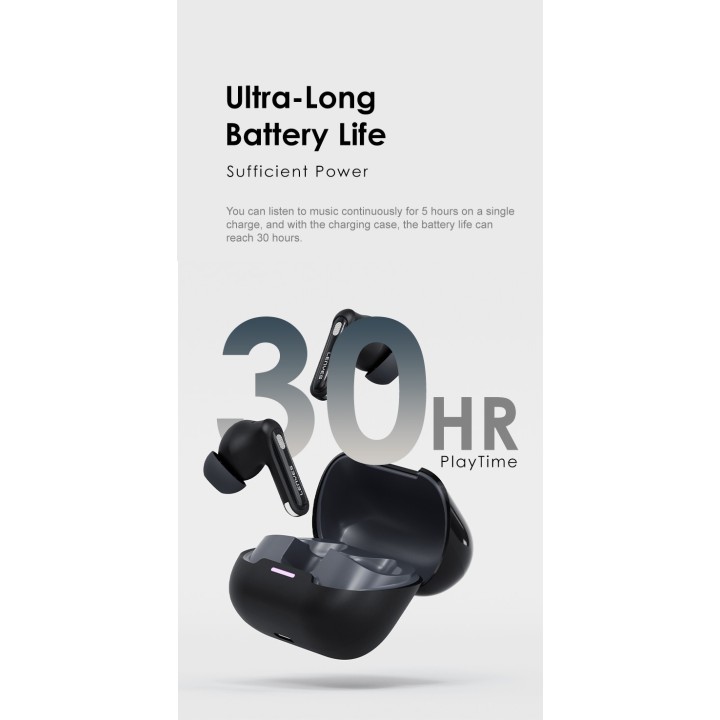 Auriculares TWS Lenyes Air 103 Blanco – Bluetooth 5.4