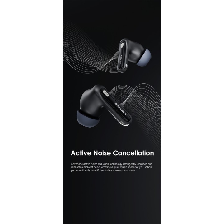 Auriculares TWS Lenyes Air 103 Negro – Bluetooth 5.4