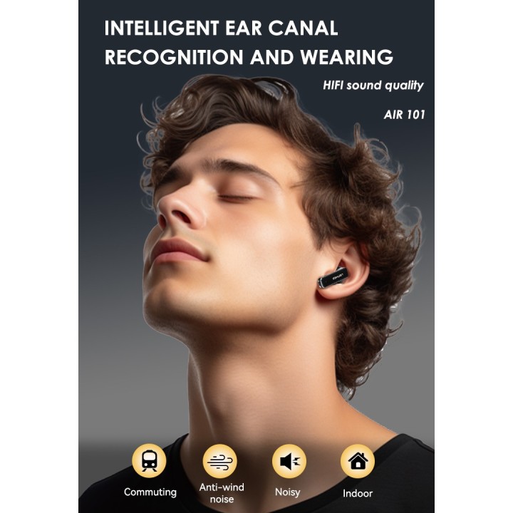 Auriculares TWS Lenyes Air 101 – TWS ANC+ENC 6 Micrófonos